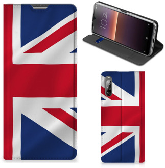 B2Ctelecom Stand Case Sony Xperia L4 Telefoonhoesje Groot-Brittannië Vlag