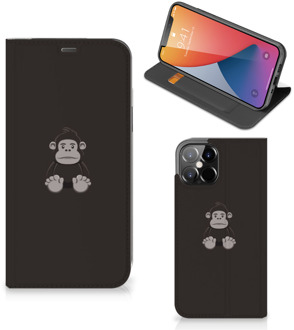 B2Ctelecom Stand Case Verjaardagscadeau iPhone 12 Pro Max Telefoonhoesje Gorilla