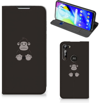 B2Ctelecom Stand Case Verjaardagscadeau Motorola Moto G8 Power Telefoonhoesje Gorilla