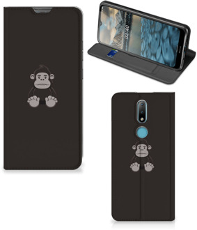 B2Ctelecom Stand Case Verjaardagscadeau Nokia 2.4 Telefoonhoesje Gorilla