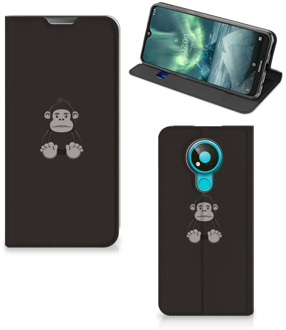 B2Ctelecom Stand Case Verjaardagscadeau Nokia 3.4 Telefoonhoesje Gorilla