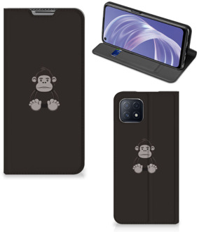 B2Ctelecom Stand Case Verjaardagscadeau OPPO A73 5G Telefoonhoesje Gorilla