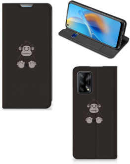 B2Ctelecom Stand Case Verjaardagscadeau OPPO A74 4G Telefoonhoesje Gorilla