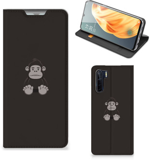 B2Ctelecom Stand Case Verjaardagscadeau OPPO Reno3 | A91 Telefoonhoesje Gorilla