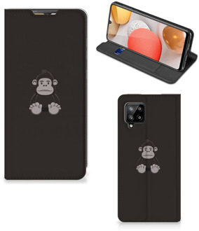 B2Ctelecom Stand Case Verjaardagscadeau Samsung Galaxy A42 Telefoonhoesje Gorilla