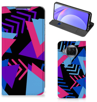 B2Ctelecom Stand Case Xiaomi Mi 10T Lite Telefoonhoesje Funky Triangle