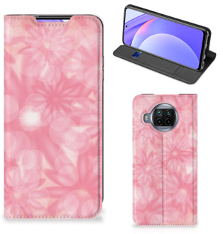 B2Ctelecom Stand Case Xiaomi Mi 10T Lite Telefoonhoesje Lente Bloemen