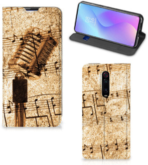 B2Ctelecom Stand Case Xiaomi Redmi K20 Pro Bladmuziek