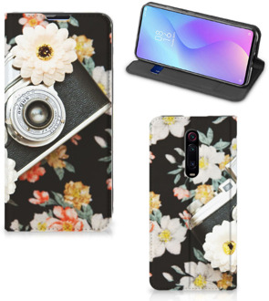 B2Ctelecom Stand Case Xiaomi Redmi K20 Pro Vintage Camera