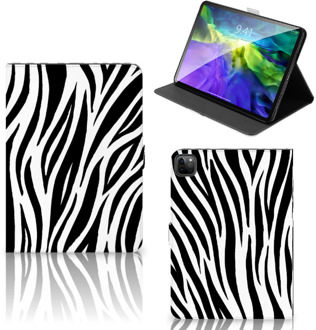 B2Ctelecom Standcase Hoesje iPad Pro 11 (2020) Hoesje met Standaard Zebra