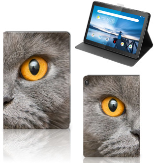 B2Ctelecom Standcase Hoesje Lenovo Tablet M10 Tablet Hoes met Magneetsluiting Britse Korthaar