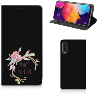 B2Ctelecom Standcase Hoesje Samsung A50 Boho Text