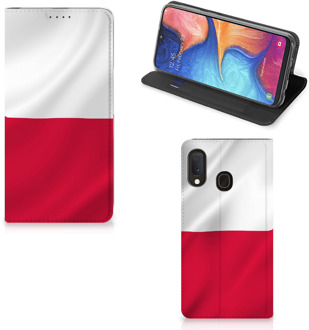 B2Ctelecom Standcase Hoesje Samsung Galaxy A20e Polen