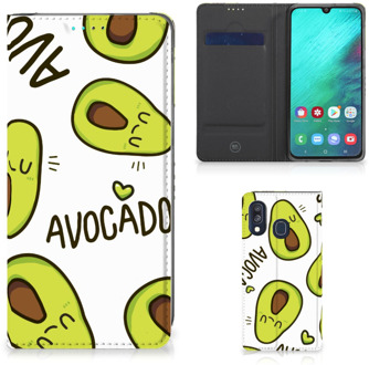 B2Ctelecom Standcase Hoesje Samsung Galaxy A40 Avocado Singing