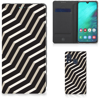 B2Ctelecom Standcase Hoesje Samsung Galaxy A40 Design Illusion