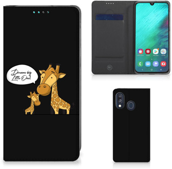 B2Ctelecom Standcase Hoesje Samsung Galaxy A40 Giraffe