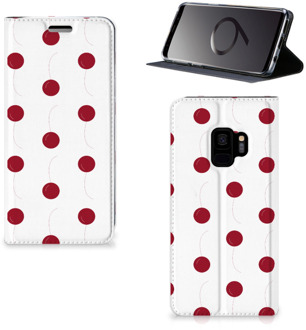 B2Ctelecom Standcase Hoesje Samsung S9 Design Cherries