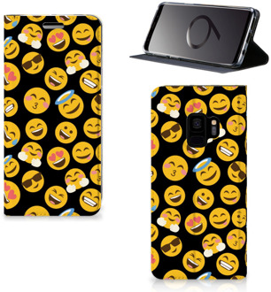 B2Ctelecom Standcase Hoesje Samsung S9 Design Emoji