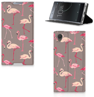 B2Ctelecom Standcase Hoesje Sony Xperia L1 Flamingo