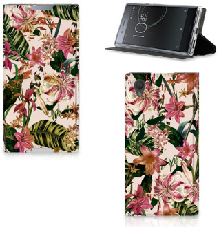 B2Ctelecom Standcase Hoesje Sony Xperia L1 Flowers