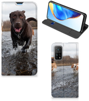 B2Ctelecom Standcase Hoesje Xiaomi Mi 10T | 10T Pro Smart Cover Honden Labrador