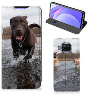 B2Ctelecom Standcase Hoesje Xiaomi Mi 10T Lite Smart Cover Honden Labrador