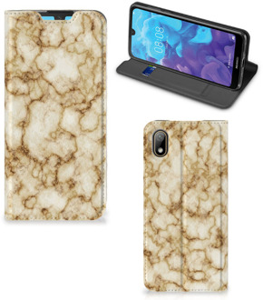 B2Ctelecom Standcase Huawei Y5 (2019) Marmer Goud