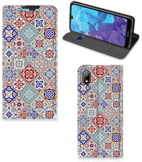 B2Ctelecom Standcase Huawei Y5 (2019) Tiles Color