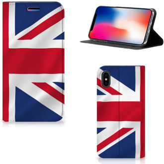 B2Ctelecom Standcase iPhone X | Xs Smartphone Hoesje Groot-Brittannië