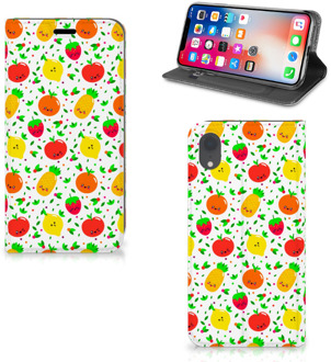 B2Ctelecom Standcase iPhone Xr Design Fruits