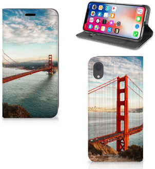 B2Ctelecom Standcase iPhone Xr Design Golden Gate Bridge