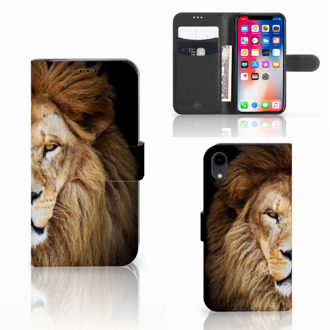 B2Ctelecom Standcase iPhone Xr Leeuw