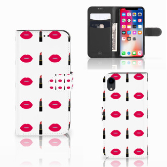 B2Ctelecom Standcase iPhone Xr Lipstick Kiss