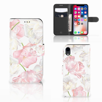 B2Ctelecom Standcase iPhone Xr Lovely Flowers