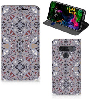 B2Ctelecom Standcase LG G8s Thinq Bloemen