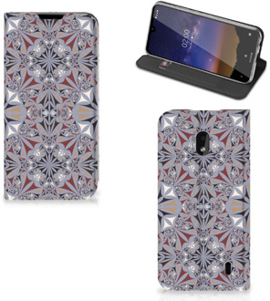 B2Ctelecom Standcase Nokia 2.2 Bloemen