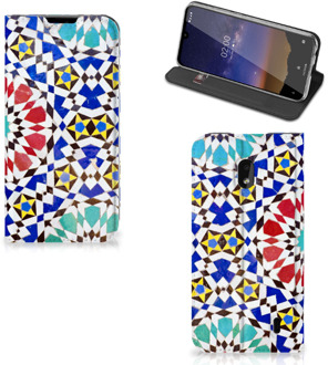 B2Ctelecom Standcase Nokia 2.2 Mozaïek