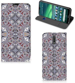 B2Ctelecom Standcase Nokia 2.3 Bloemen