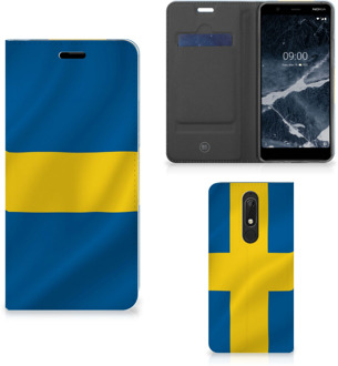 B2Ctelecom Standcase Nokia 5.1 (2018) Zweden