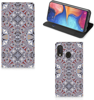 B2Ctelecom Standcase Samsung Galaxy A20e Bloemen