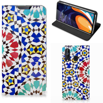 B2Ctelecom Standcase Samsung Galaxy A60 Mozaïek