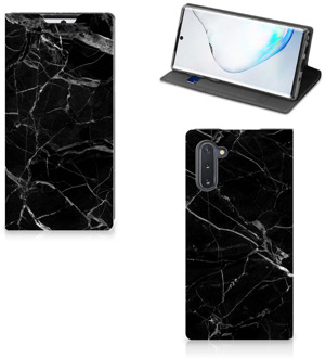 B2Ctelecom Standcase Samsung Galaxy Note 10 Marmer Zwart