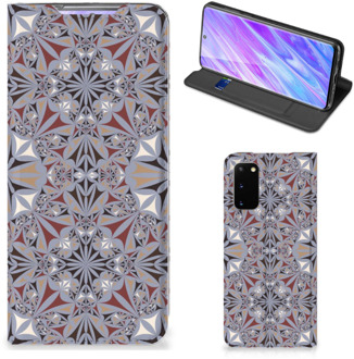 B2Ctelecom Standcase Samsung Galaxy S20 Bloemen