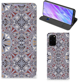 B2Ctelecom Standcase Samsung Galaxy S20 Plus Bloemen