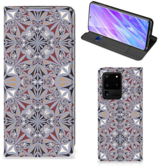 B2Ctelecom Standcase Samsung Galaxy S20 Ultra Bloemen