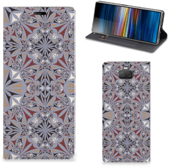 B2Ctelecom Standcase Sony Xperia 10 Plus Bloemen