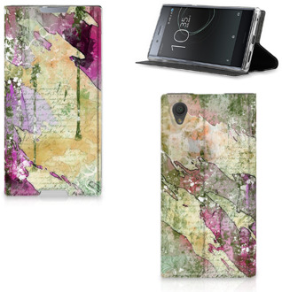 B2Ctelecom Standcase Sony Xperia L1 Letter Painting