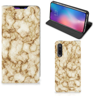 B2Ctelecom Standcase Xiaomi Mi 9 Marmer Goud