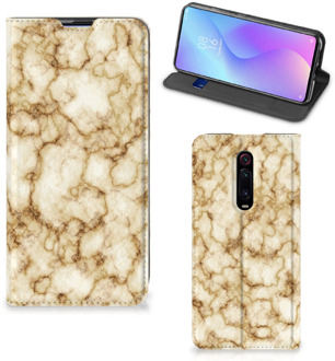 B2Ctelecom Standcase Xiaomi Mi 9T Pro Marmer Goud