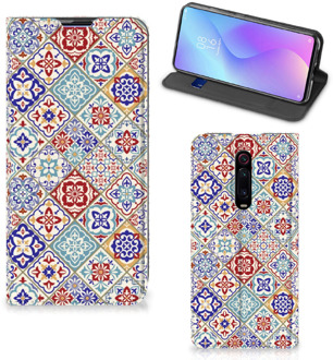 B2Ctelecom Standcase Xiaomi Mi 9T Pro Tiles Color